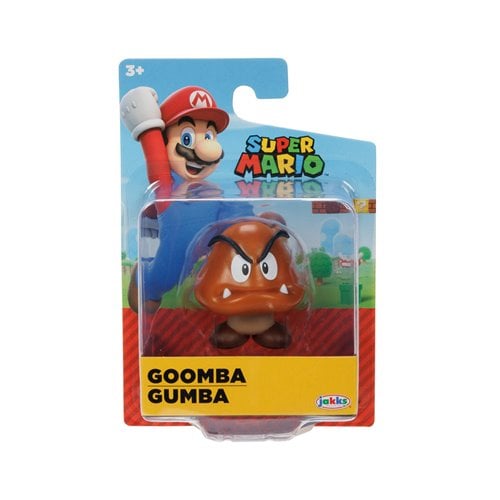 Nintendo 2 1/2 - Inch Mini - Figure - Goomba (W51) - by Jakks Pacific
