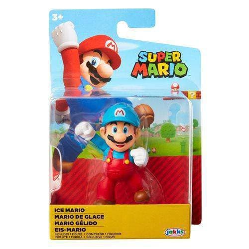 Nintendo 2 1/2-Inch Mini-Figure - Ice Mario - by Jakks Pacific | Buy at ToyShnip