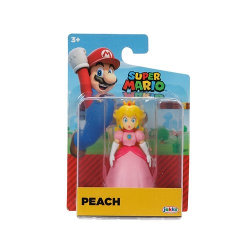Nintendo 2 1/2-Inch Mini-Figure - Peach (W42&W51) - by Jakks Pacific | Buy at ToyShnip