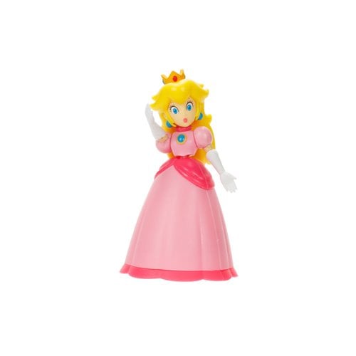 Nintendo 2 1/2-Inch Mini-Figure - Peach (W42&W51) - by Jakks Pacific | Buy at ToyShnip