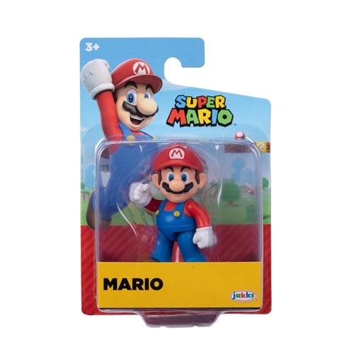 Nintendo 2 1/2 - Inch Mini - Figure - Standing Mario - by Jakks Pacific