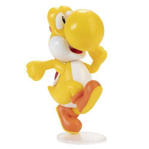 Nintendo 2 1/2-Inch Mini-Figure - Yellow Yoshi - by Jakks Pacific | Buy at ToyShnip