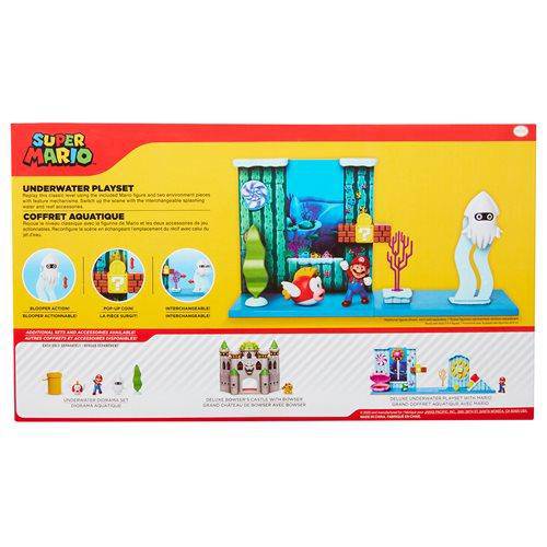 Nintendo 2 1/2-Inch Underwater Playset - by Jakks Pacific | Buy at ToyShnip