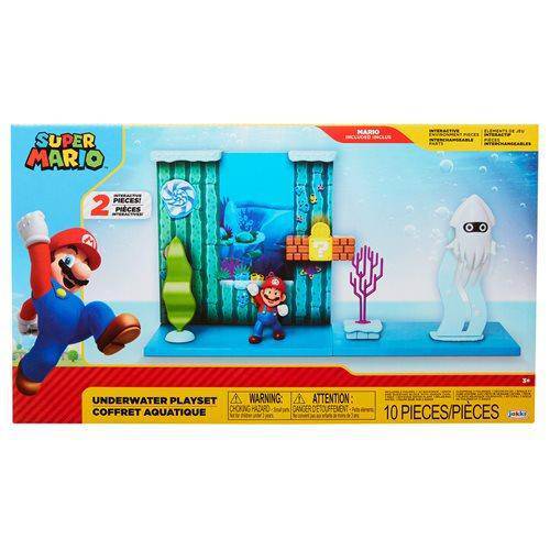 Nintendo 2 1/2-Inch Underwater Playset - by Jakks Pacific | Buy at ToyShnip