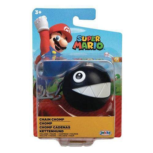 Nintendo Super Mario 2 1/2-Inch Mini-Figure - Chain Chomp - by Jakks Pacific | Buy at ToyShnip