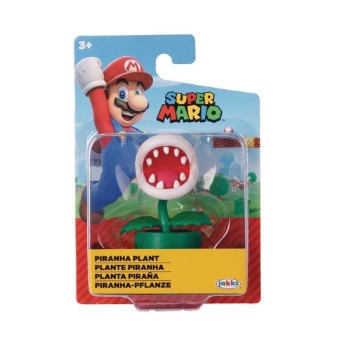 Nintendo Super Mario 2 1/2-Inch Mini-Figure - Piranha Plant - by Jakks Pacific | Buy at ToyShnip