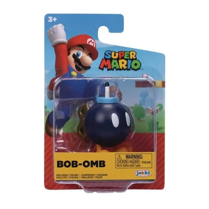 Nintendo Super Mario 2 1/2" Mini-Figure - Bob-Omb - by Jakks Pacific | Buy at ToyShnip