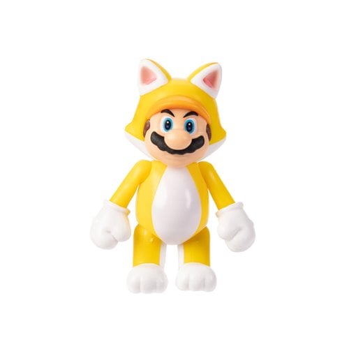 Nintendo Super Mario - 2 1/2" Mini - Figure - Cat Mario (Standing) - by Jakks Pacific