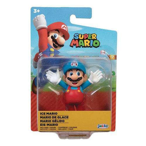 Nintendo Super Mario 2 1/2" Mini-Figure - Ice Mario - by Jakks Pacific | Buy at ToyShnip