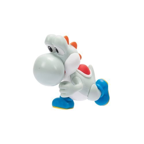 Nintendo Super Mario - 2 1/2" Mini-Figure - White Yoshi - by Jakks Pacific | Buy at ToyShnip
