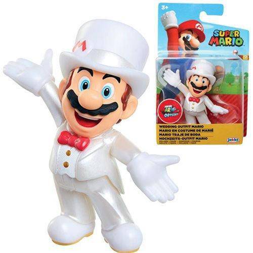 Nintendo Super Mario Odyssey - 2 1/2-Inch Mini-Figure - Wedding Outfit Mario - by Jakks Pacific | Buy at ToyShnip