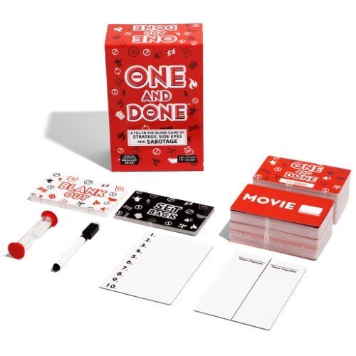 One And Done Word Guessing Party Game - by Brilliant or BS? | Buy at ToyShnip