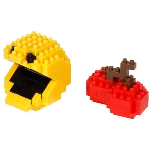 Pac - Man Pac - Man and Cherry Nanoblock Constructible Figures - by Nanoblock