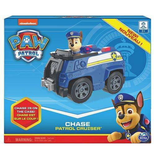 PAW Patrol Chase's Patrol Cruiser Vehicle and Figure - by Spin Master | Buy at ToyShnip