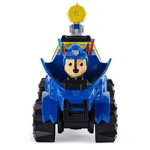 PAW Patrol Dino Rescue Deluxe Rev-Up Vehicle and Figure - Chase - by Spin Master | Buy at ToyShnip