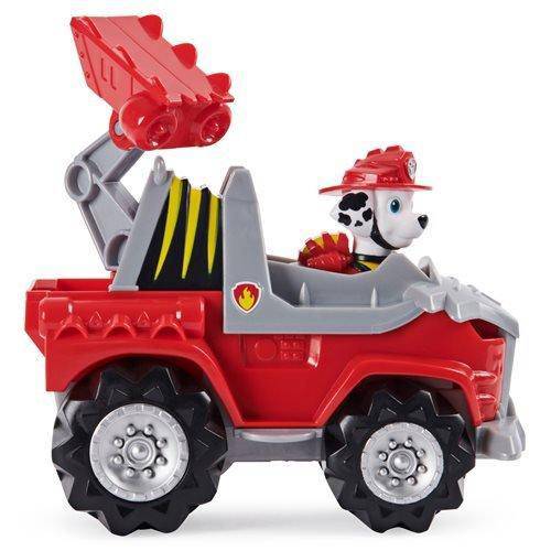 PAW Patrol Dino Rescue Deluxe Rev-Up Vehicle and Figure - Marshall - by Spin Master | Buy at ToyShnip