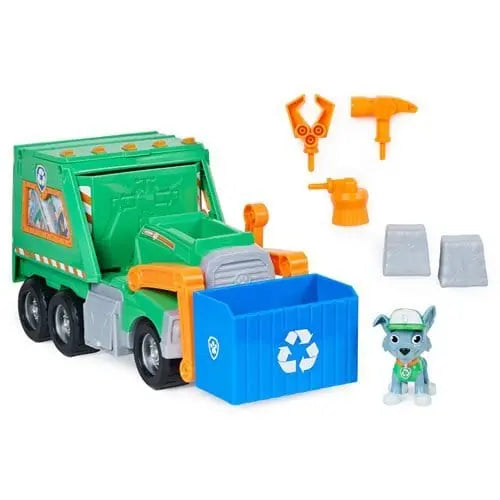 PAW Patrol Rocky's Reuse It Deluxe Truck with Figure Vehicle - by Spin Master | Buy at ToyShnip