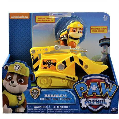 Paw Patrol Rubble's diggin' bulldozer - by Spin Master | Buy at ToyShnip