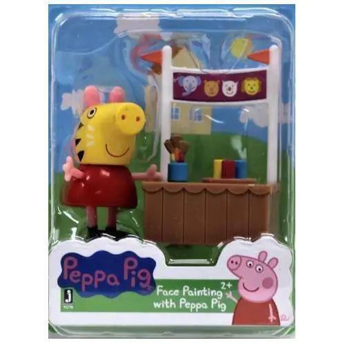 Peppa Pig Friends and Fun Mini-Figure - Face Painting with Peppa Pig - by Jazwares | Buy at ToyShnip
