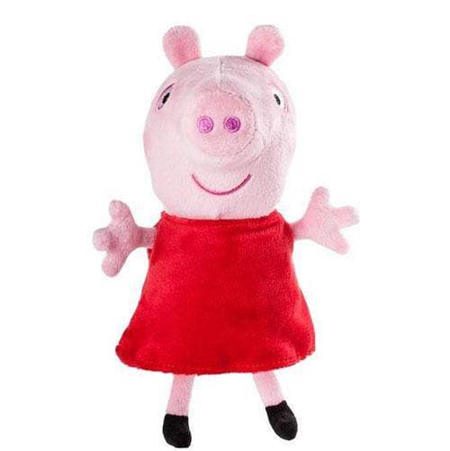 Peppa Pig Little Feature 6 Inch Plush with Sounds - Peppa - by Jazwares | Buy at ToyShnip