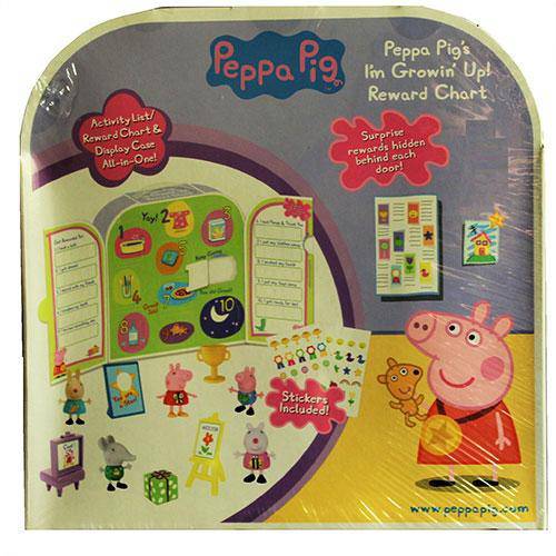 Peppa Pig's I'm Growing up! Reward Chart - by Jazwares | Buy at ToyShnip