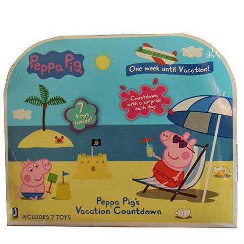 Peppa Pig's Vacation Countdown - by Jazwares | Buy at ToyShnip