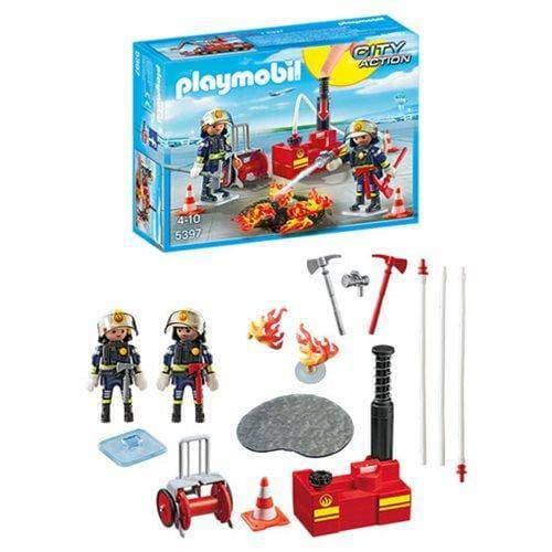 Playmobil 5397 Airport Firefighting Operation with Water Pump - by Playmobil | Buy at ToyShnip