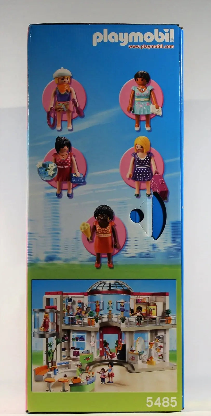 PLAYMOBIL 5485 Furnished Shopping Mall Playset ToyShnip EN