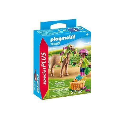 Playmobil 70060 Special Plus Girl with Pony Action Figure - by Playmobil | Buy at ToyShnip