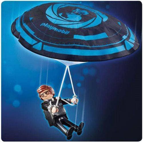 Playmobil 70070 Playmobil The Movie Rex Dasher with Parachute - by Playmobil | Buy at ToyShnip