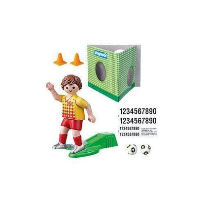 Playmobil 70157 Special Plus Soccer Player with Goal Action Figure - by Playmobil | Buy at ToyShnip