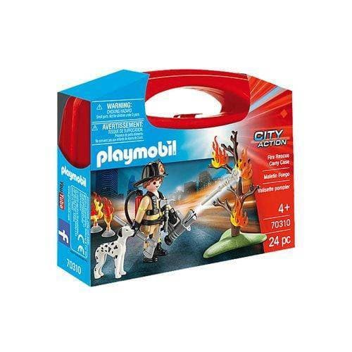 Playmobil 70310 Carry Case Fire Rescue Carry Case - by Playmobil | Buy at ToyShnip