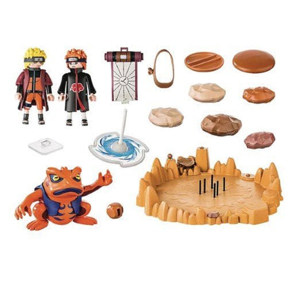 Playmobil 70667 Naruto Naruto vs. Pain Action Figures - by Playmobil