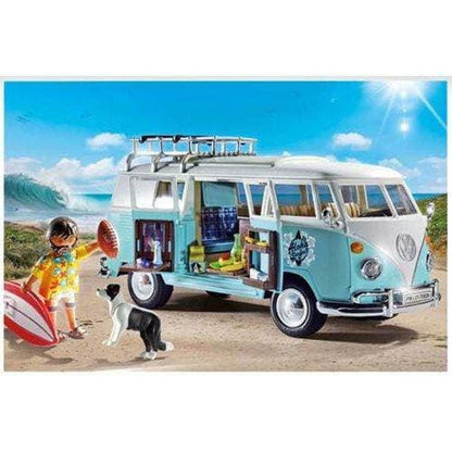 Playmobil 70826 Volkswagen T1 Camping Bus - Special Edition Blue - by Playmobil | Buy at ToyShnip