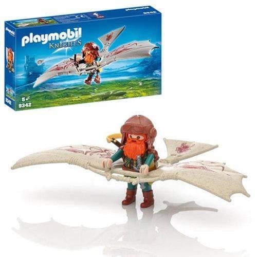 Playmobil 9342 Knights Dwarf Flyer - by Playmobil | Buy at ToyShnip