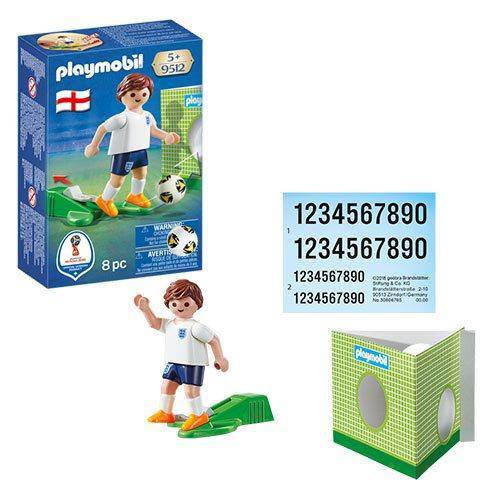 Playmobil 9512 Soccer National Team Player England Action Figure - ToyShnip