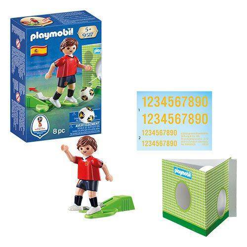 Playmobil 9517 Soccer National Team Player Spain Action Figure - ToyShnip