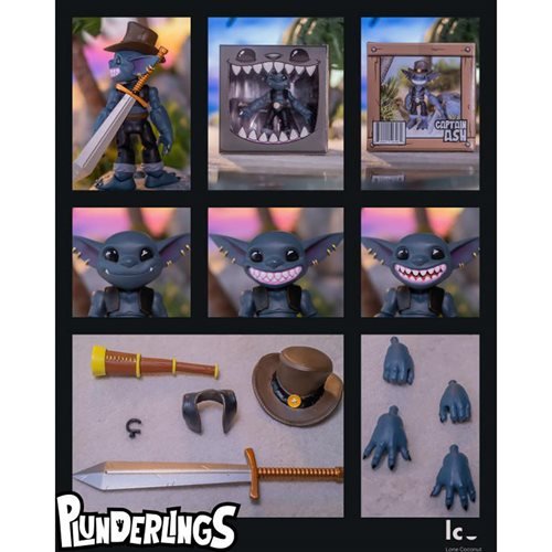 Plunderlings - 1:12 Scale Action Figure - by Lone Coconut | Buy at ToyShnip