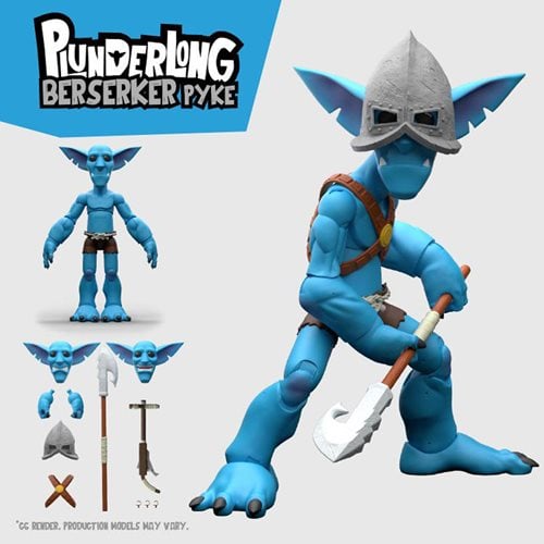 Plunderlings - Plunderlong 1:12 Scale Action Figure - by Lone Coconut | Buy at ToyShnip