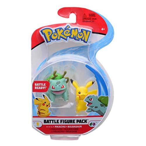 Pokemon Battle 2 Inch And 3 Inch Figure Packs(50077) - by Jazwares | Buy at ToyShnip
