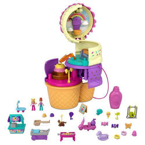 Polly Pocket Spin 'n Surprise Playground Playset - by Mattel | Buy at ToyShnip