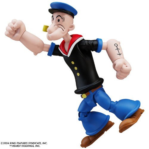 Popeye Classics - Popeye 1st Appearance Black Shirt 1:12 Scale Action Figure - by Boss Fight Studio