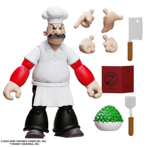 Popeye Classics - Rough House 1:12 Scale Action Figure - by Boss Fight Studio