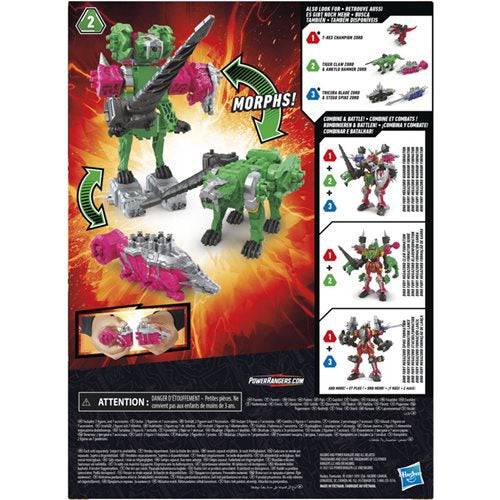 Power Rangers Dino Fury Ankylo Hammer and Tiger Claw Zord Set - by Hasbro | Buy at ToyShnip