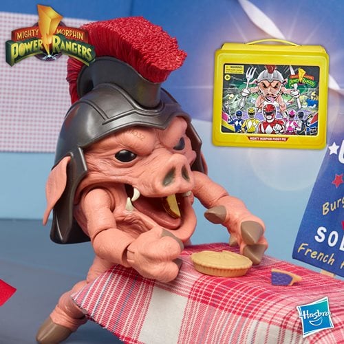 Power Rangers Lightning Collection Mighty Morphin Pudgy Pig Lunchbox 6-Inch Action Figure - Exclusive - by Hasbro | Buy at ToyShnip