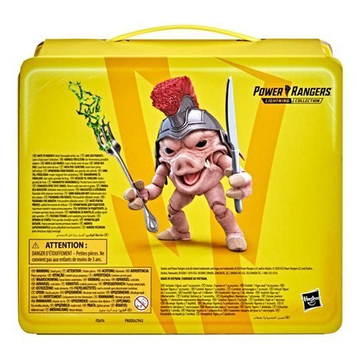 Power Rangers Lightning Collection Mighty Morphin Pudgy Pig Lunchbox 6-Inch Action Figure - Exclusive - by Hasbro | Buy at ToyShnip