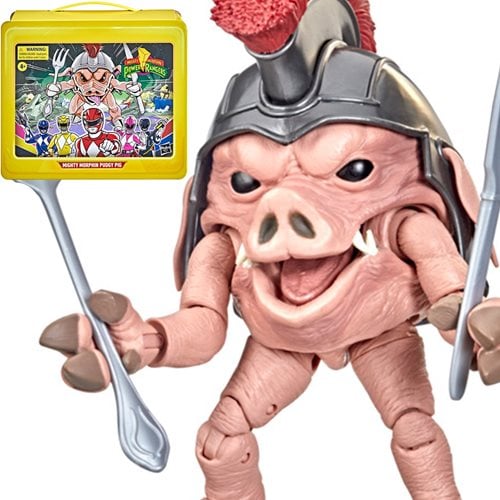 Power Rangers Lightning Collection Mighty Morphin Pudgy Pig Lunchbox 6-Inch Action Figure - Exclusive - by Hasbro | Buy at ToyShnip