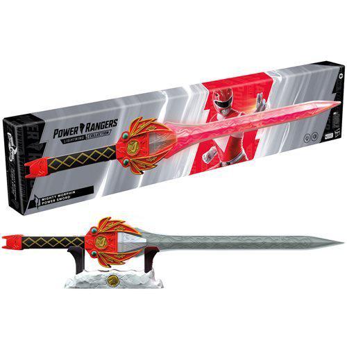 Power Rangers Lightning Collection Mighty Morphin Red Ranger Power Sword Prop Replica - by Hasbro | Buy at ToyShnip