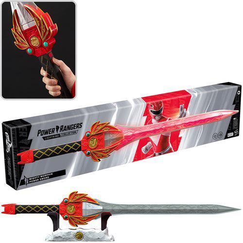 Power Rangers Lightning Collection Mighty Morphin Red Ranger Power Sword Prop Replica - by Hasbro | Buy at ToyShnip