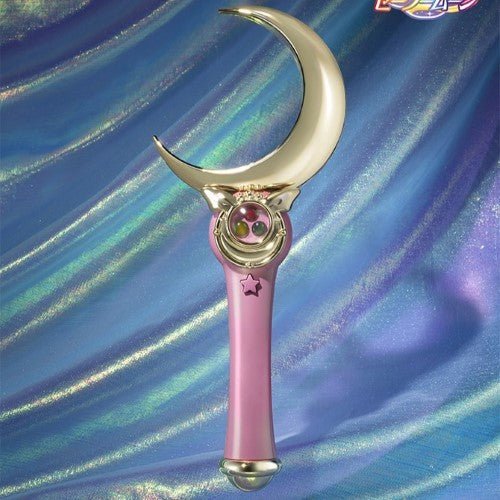 Pretty Guardian Sailor Moon Moon Stick Brilliant Proplica - by Bandai